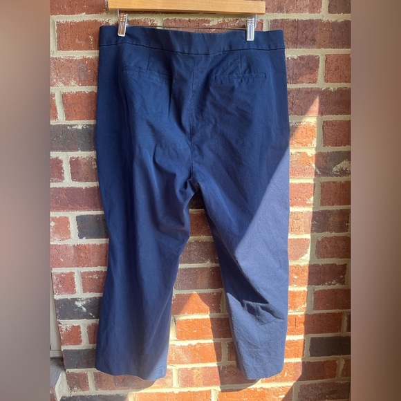 J. Crew Kelsey Navy Pants Size 16 - Picture 6 of 8